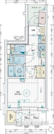 エステムコート名古屋葵の間取り画像