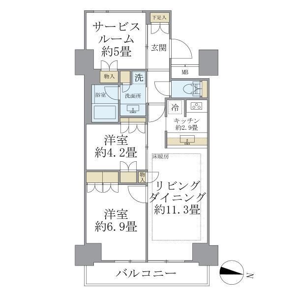 間取図