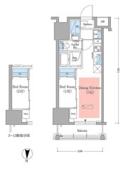 アーバネックス深川住吉Ⅲの間取り画像