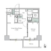 ONE ROOF FLAT TOGOSHIの間取り画像