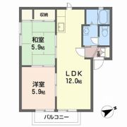 ラ・フォーレ河原の間取り画像