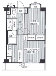 ヒルズ洗足池公園の間取り画像
