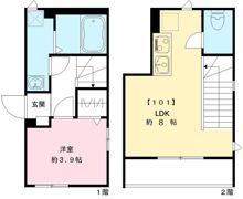 ベルフラッツ初台の間取り画像