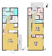 アンソレイユ成城の間取り画像