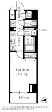 RESIDENCE 大鳥居の間取り画像