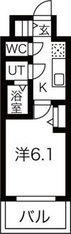 メイクスWアート今池Ⅲの間取り画像