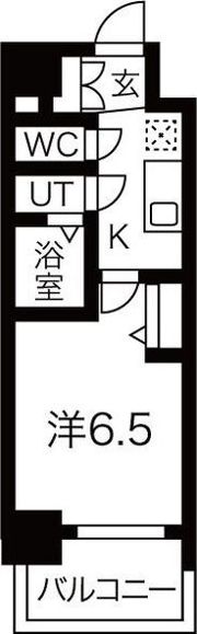 メイクス矢場町Ⅱの間取り画像