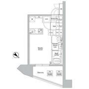 コンフォリア渋谷WESTの間取り画像