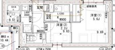 ラヴィエール荏原中延の間取り画像