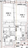 ラヴィエール荏原中延の間取り画像