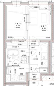 ラヴィエール荏原中延の間取り画像