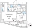 シーズンフラッツ町屋の間取り画像
