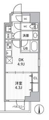 S-RESIDENCE住吉aquachtの間取り画像