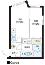 レピュア小石川レジデンスの間取り画像
