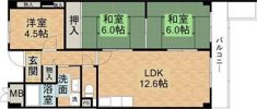 Pure和泉の間取り画像