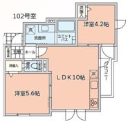 富士ハイツの間取り画像