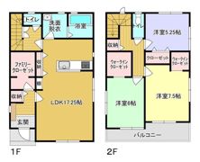 行田市佐間2－12－11貸家の間取り画像