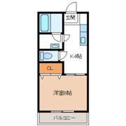 フローレンス中山Ⅱ－Cの間取り画像