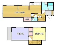加須市栄2300－3貸家の間取り画像