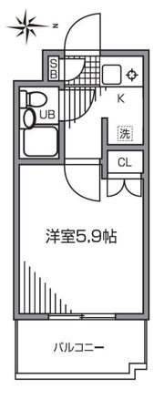 ジョイフル多摩川の間取り画像