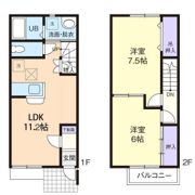 フォーリア Aの間取り画像