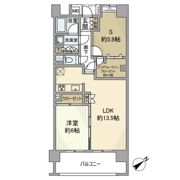 クレストフォルム上野グランステージの間取り画像