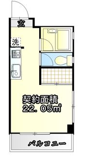 キャッスルパレス本所の間取り画像