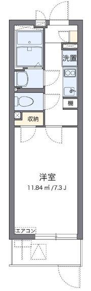 クレイノベルウッドⅡ 広川の間取り画像