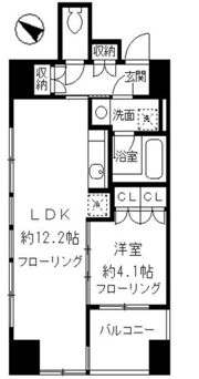 ルフィット神宮北参道の間取り画像