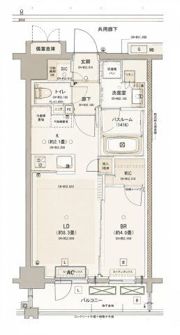 オープンレジデンシア新宿ザ・ハウスの間取り画像