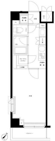ルーブル下丸子参番館の間取り画像