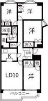 矢田川パークハウスC棟の間取り画像