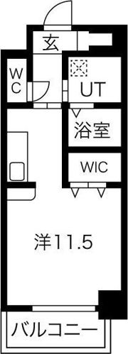 Casone asso(カゾーネアッソ)の間取り画像