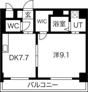 Casone asso(カゾーネアッソ)の間取り画像