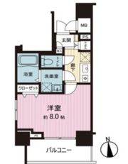 メインステージ浅草橋の間取り画像
