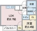 Le Blanc大須の間取り画像