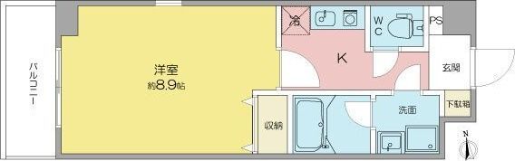 カーサ千種Aの間取り画像