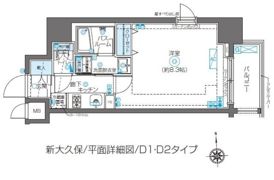 ZOOM新大久保の間取り画像
