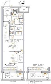 RELUXIA中野江古田の間取り画像