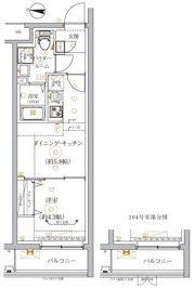 RELUXIA中野江古田の間取り画像