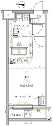 RELUXIA中野江古田の間取り画像