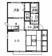 サンメゾン さつきの間取り画像