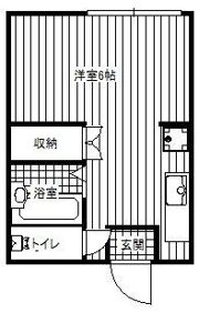 ハイツオカモトの間取り画像