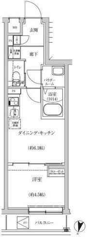 REGOLITH IKEGAMIの間取り画像