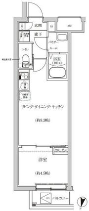 REGOLITH IKEGAMIの間取り画像