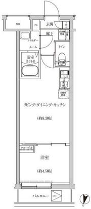 REGOLITH IKEGAMIの間取り画像