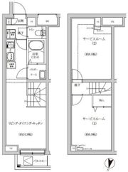 REGOLITH IKEGAMIの間取り画像