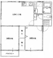 ラズベリーハウスⅢ A棟の間取り画像