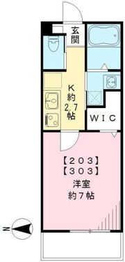ハレルアナの間取り画像