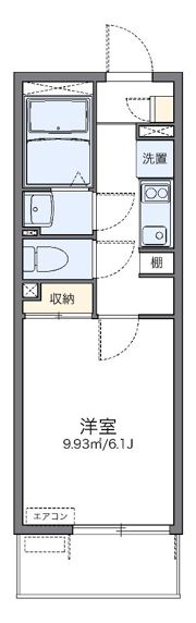 レオネクストコンフォート本木の間取り画像